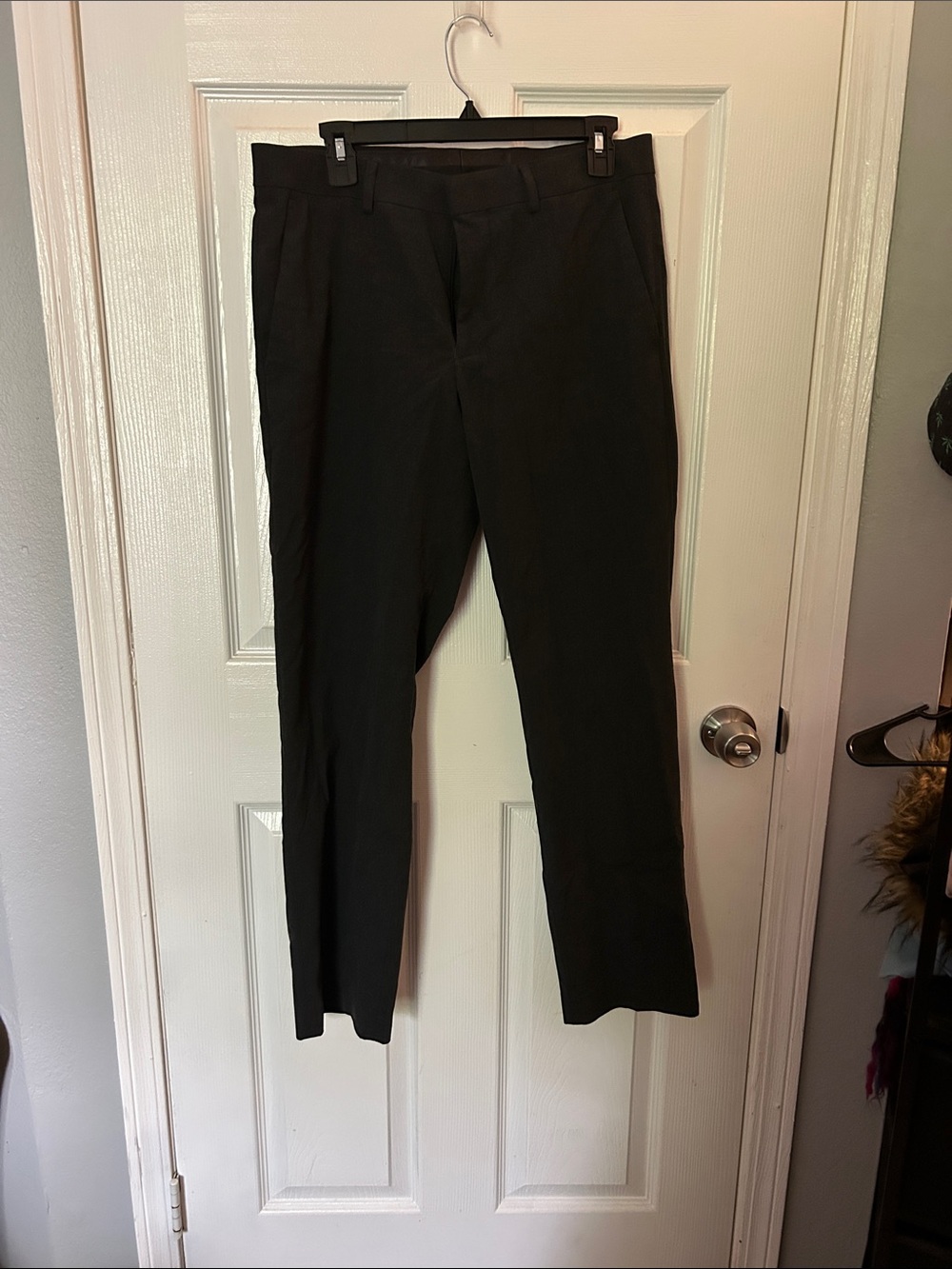 Murano Men's Black Dress Trousers